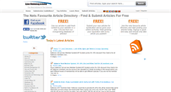 Desktop Screenshot of ezinemarketingarticles.com